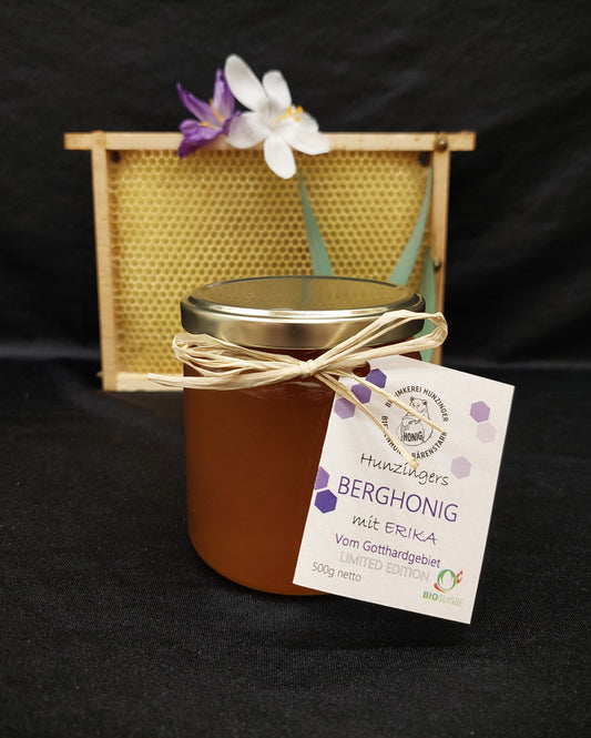 Bio-Berg Honig mit Erika - Limited Edition