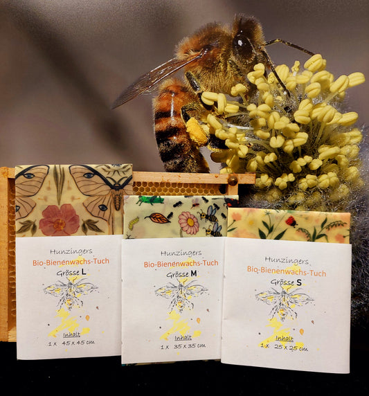 Bio-Bienenwachs Tuch - SINGLE